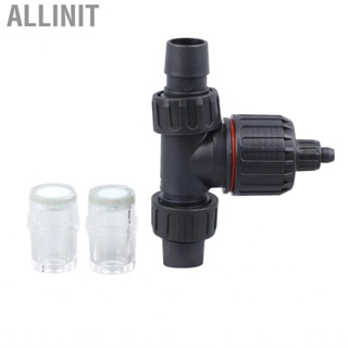 Allinit Carbon Dioxide Atomiser  Easy To Install 3 Way  CO2 Diffuser Durable Compact for External 22mm Water