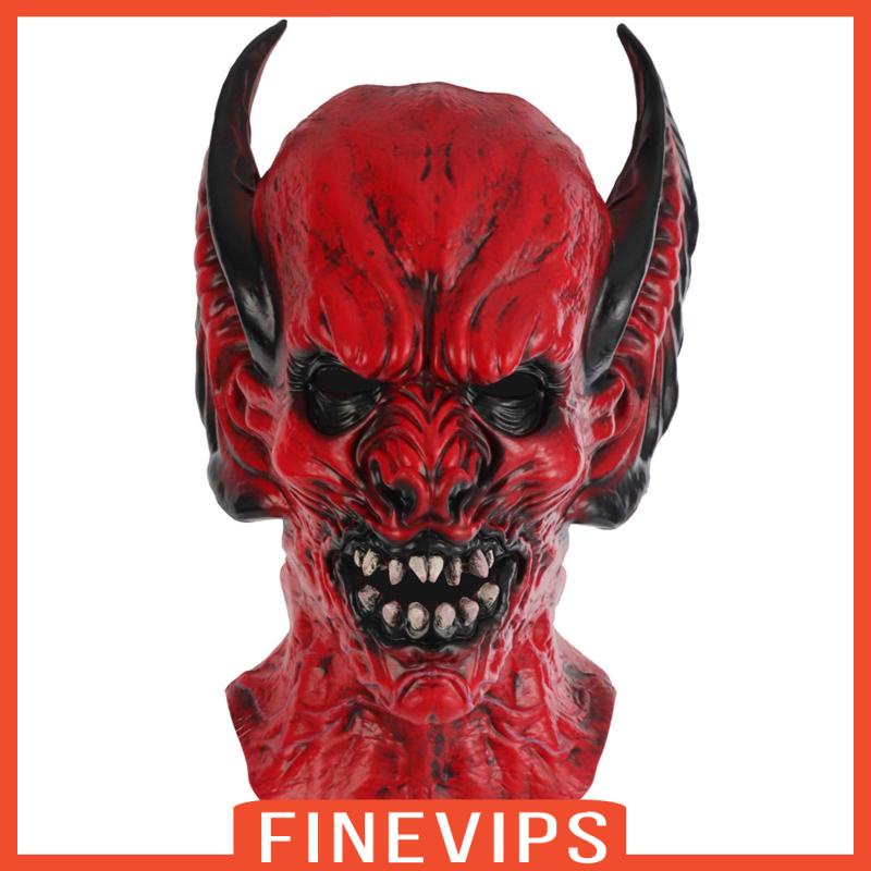 finevips-หน้ากากคอสเพลย์ปีศาจ-น่ากลัว-เหมาะกับเทศกาลฮาโลวีน-สําหรับผู้ชาย-และผู้หญิง