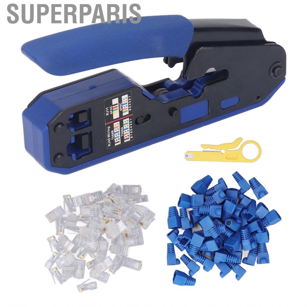 Superparis Crimping Tool Easy Operation Wire Terminal Crimper 8P8C