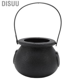 Disuu Portable Halloween Party Cauldron Practical Bucket With Handle For Living