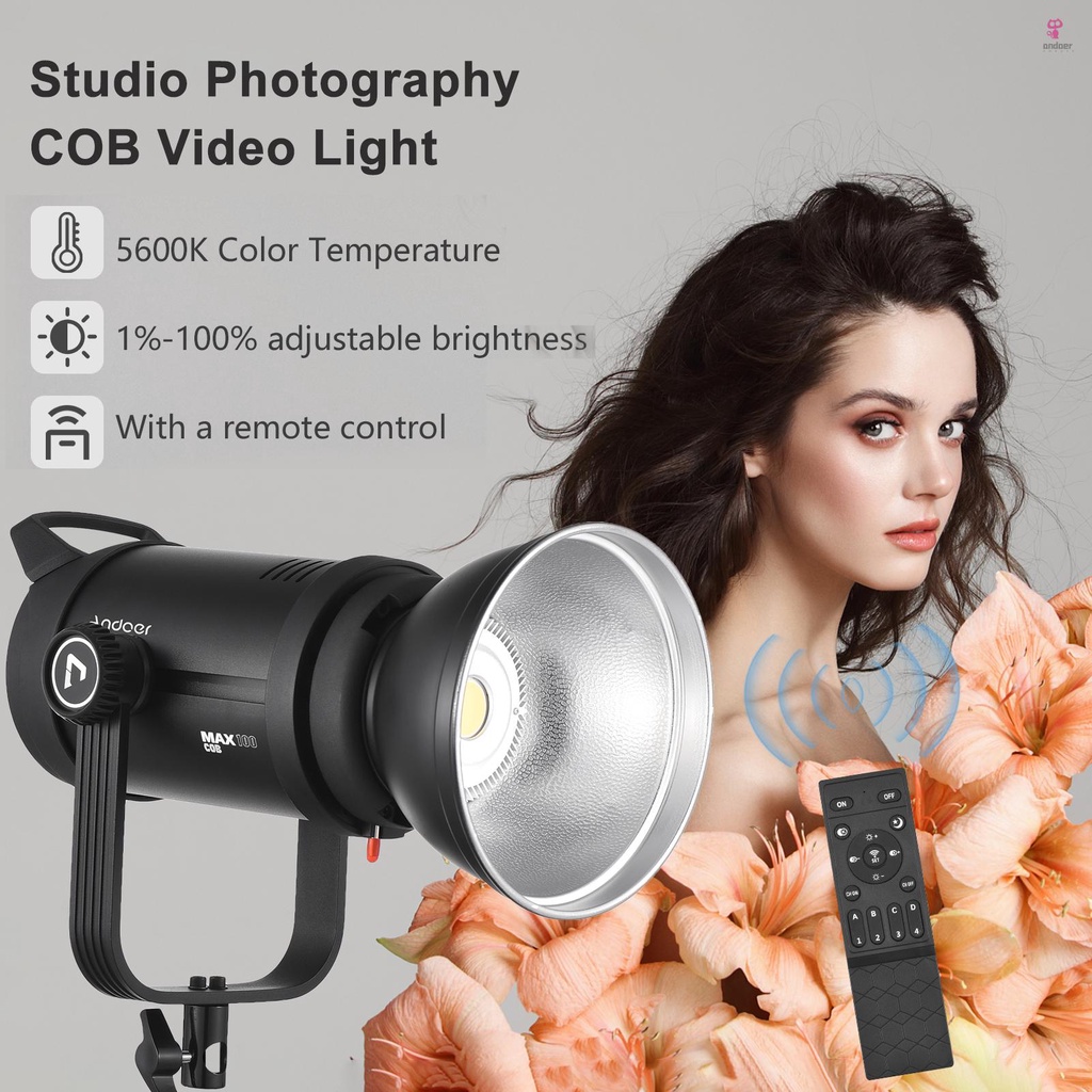 andoer-2-cob-led-video-light-studio-photography-fill-light-100w-dimmable-cri97-tlci98-for-portrait-product-wedding-photography