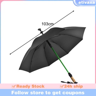 [Etivaxa] ร่มกันฝน กันลม สําหรับผู้ชาย และผู้หญิง เหมาะกับการพกพาเดินทาง ตกปลา
