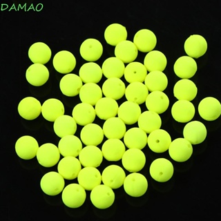 Damao ลูกบอลโฟมเรืองแสง อุปกรณ์เสริม สําหรับตกปลา 50 ชิ้น