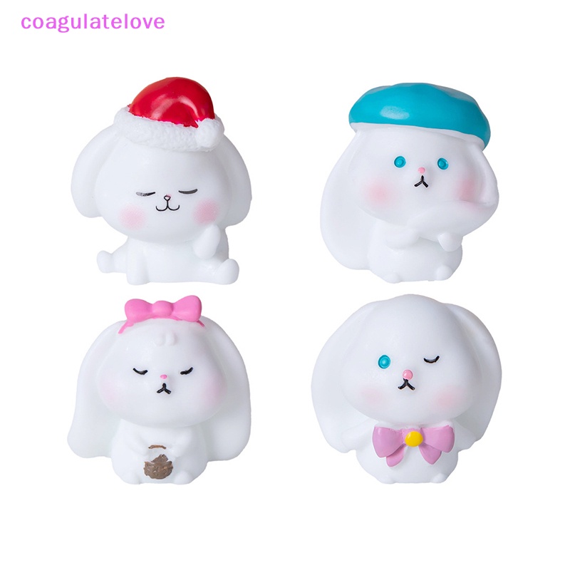 coagulatelove-ตุ๊กตากระต่ายเรซิ่น-ขนาดเล็ก-น่ารัก-สําหรับตกแต่งบ้าน-คริสต์มาส-ขายดี