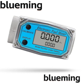 Blueming2 เครื่องวัดการไหลของน้ํา ดิจิทัล หน้าจอ LCD 2.5-26GPM 1 นิ้ว FNPT