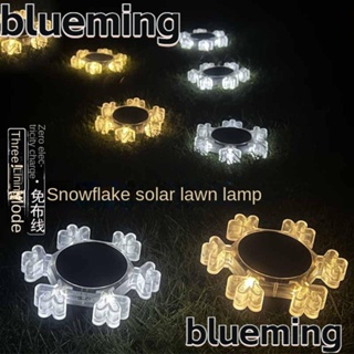 Blueming2 โคมไฟสระว่ายน้ํา LED ABS พลังงานแสงอาทิตย์ กันน้ํา สีขาว สําหรับตกแต่งงานแต่งงาน