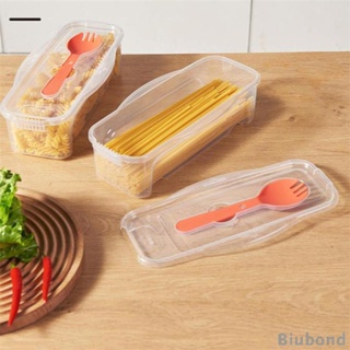 [Biubond] กล่องเก็บอาหาร ผัก ผลไม้ พาสต้า สปาเก็ตตี้ ทนความร้อน ไม่เหนียวติด สําหรับสํานักงาน