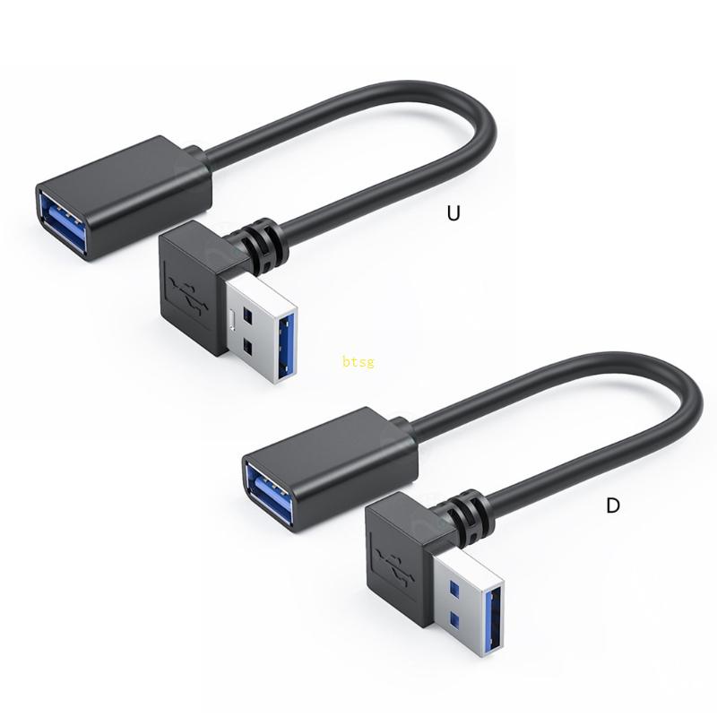 bt-สายเคเบิลต่อขยาย-usb-3-0-งอ-90-องศา-สําหรับชาร์จ-ถ่ายโอนข้อมูล