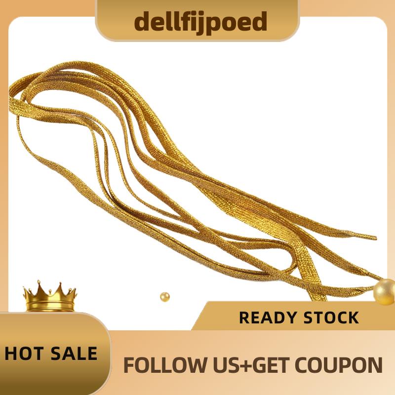 dellfijpoed-รองเท้าบูท-แต่งกลิตเตอร์-สีทอง-ขนาด-45-7-นิ้ว