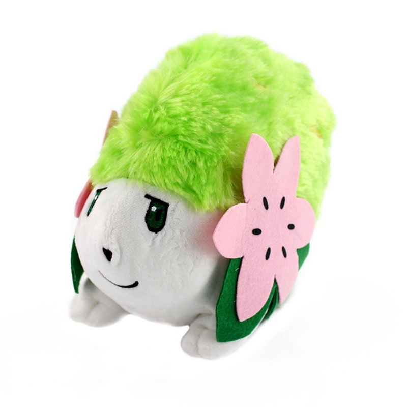 tata-ของเล่นตุ๊กตาการ์ตูนอนิเมะ-เม่น-หญ้า-สีเขียว