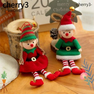 Cherry3 จี้ตุ๊กตาเอลฟ์ สําหรับแขวนตกแต่ง