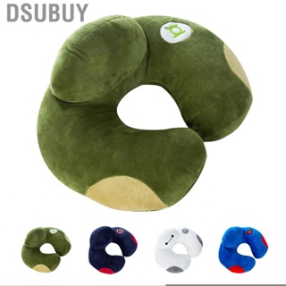 Dsubuy U Shaped Pillow Cartoon Cute Nap Neck Cervical Protection for Office Travel Driving