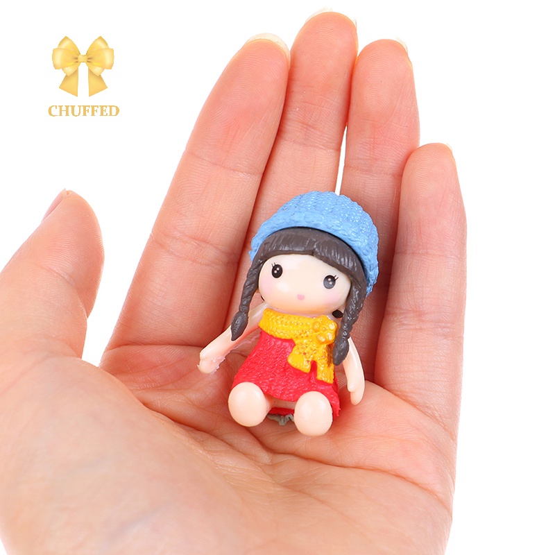 chuffed-gt-ตุ๊กตาเด็กผู้หญิง-ขนาดเล็ก-สําหรับตกแต่งสวน-4-ชิ้น