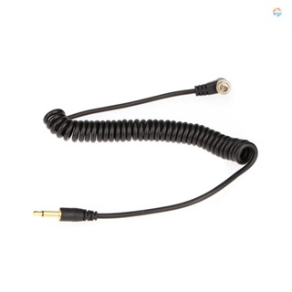 {Fsth} 3.5mm Flash Sync Cable Cord with Screw Lock to Male Flash PC for Canon  PIXE