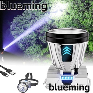 Blueming2 ไฟฉาย LED สปอตไลท์ 2 in 1 พลังงานสูง ABS กันน้ํา สวมใส่ได้ สําหรับผู้ชาย