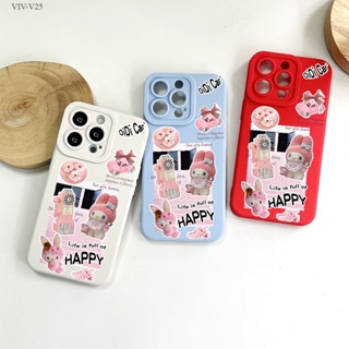 VIVO V25 V25E V23 V23E V20 T1X Pro 5G เคสวีโว่ สำหรับ Melody เคส เคสโทรศัพท์