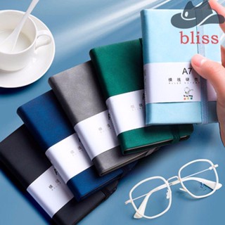 Bliss สมุดโน้ตไดอารี่ ขนาดเล็ก แบบพกพา A6 A7 96 แผ่น