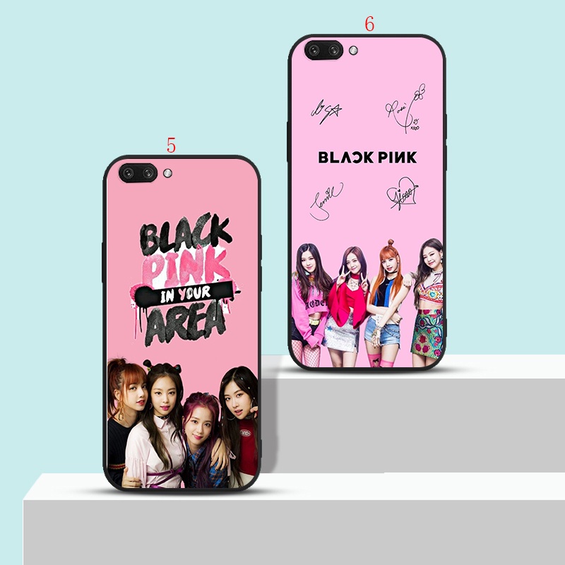 เคสโทรศัพท์มือถือนิ่ม-ลายการ์ตูนอนิเมะ-blackpink-สีดํา-สําหรับ-iphone-11-11-pro-max-12-mini-xr-xs-max-h7