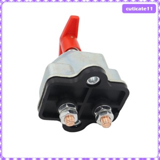 [Cuticate1] สวิตช์ตัดการเชื่อมต่อแบตเตอรี่ 12V-24V 250Amps กระแสไฟสูง สําหรับรถบรรทุก เรือ