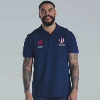 2023-24 เสื้อกีฬารักบี้ ลายทีมชาติฝรั่งเศส ชุดเหย้า
