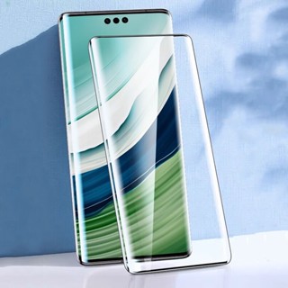 สําหรับ HUAWEI Mate 60 Pro 3D โค้ง กระจกนิรภัย ป้องกันหน้าจอ สําหรับ HUAWEI Mate60 60Pro เต็มรูปแบบ ใส ฟิล์มป้องกันด้านหน้า