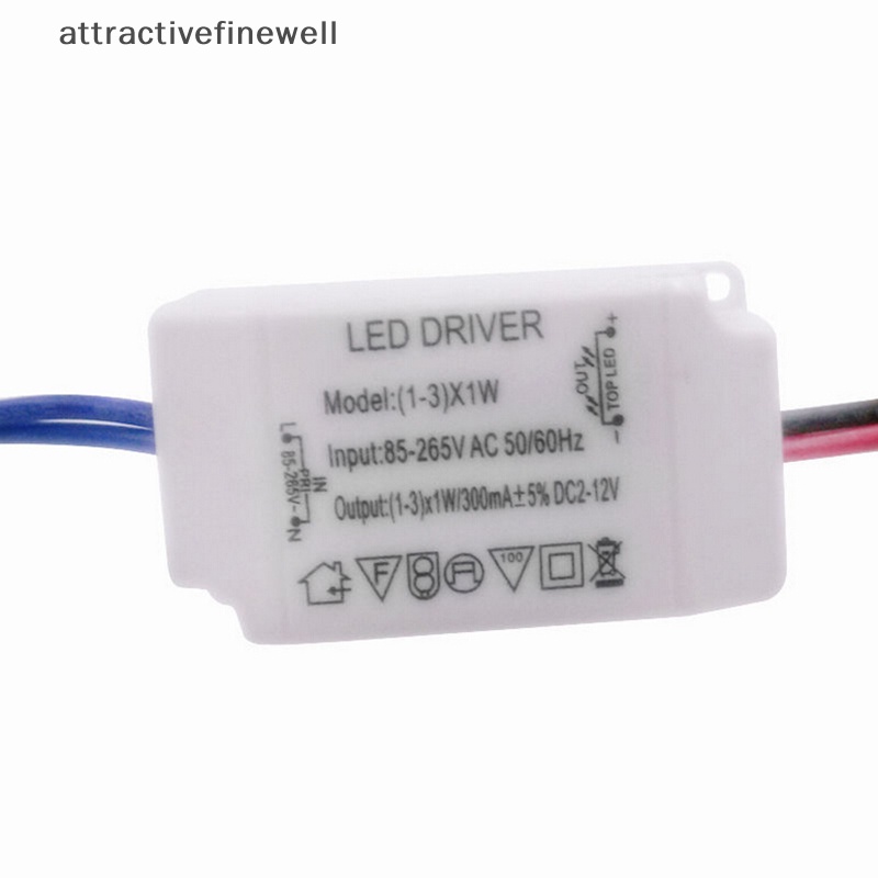 attractivefinewell-หม้อแปลงพาวเวอร์ซัพพลาย-อิเล็กทรอนิกส์-ac-85v-265v-เป็น-dc-12v-led-3x1w-tiv