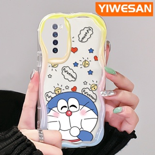 เคสโทรศัพท์มือถือ ซิลิโคนนุ่ม ใส กันกระแทก ลายการ์ตูนโดราเอมอน สําหรับ Huawei Nova 7 SE Nova 7 Pro Nova 9 SE Nova 11 SE Nova 10 SE Honor 20