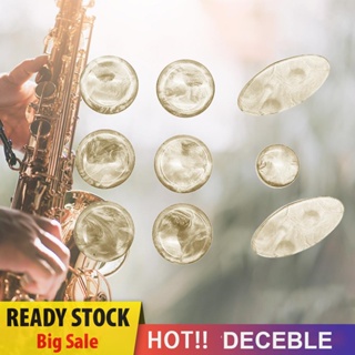 [Deceble.th] อะไหล่ปุ่มกดแซ็กโซโฟน ประดับไข่มุก แบบเปลี่ยน สําหรับ Alto Tenor Soprano Sax