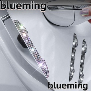 Blueming2 สติกเกอร์ติดขอบกระจกมองหลัง ป้องกันการชน เพื่อความปลอดภัย สําหรับรถยนต์