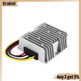 Eralml ตัวควบคุมแรงดันไฟฟ้า 60v 72v เป็น 12v10a Ip68 กันน้ํา อลูมิเนียมอัลลอยด์ ป้องกันหลายฟังก์ชั่น dc-dc