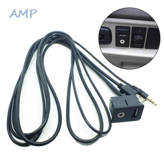 ⚡NEW 9⚡Black Car AUX USB Socket with 100cm Extension Cord for Toyota Performance Tested