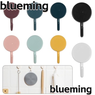 Blueming2 ตะขอแขวนเสื้อผ้า สีพื้น ไม่ต้องเจาะผนัง 10 ชิ้น