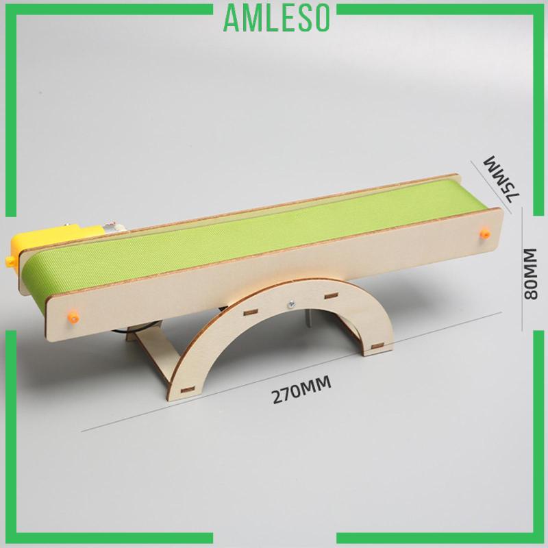 amleso-ของเล่นสเต็มสายพานลําเลียง-diy-สําหรับเด็ก