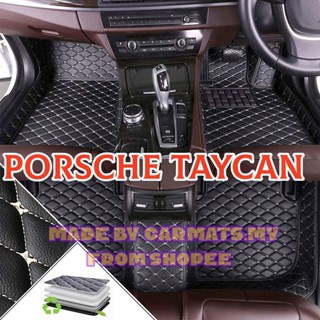 ((พร้อมส่ง) แผ่นหนังรองฝ่าเท้า กันน้ํา เป็นมิตรกับสิ่งแวดล้อม สําหรับ Porsche Taycan