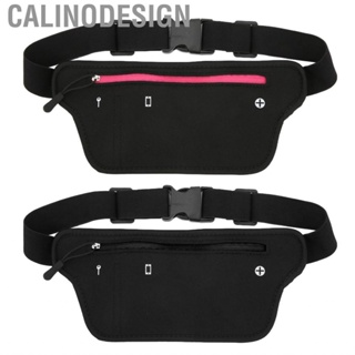 Calinodesign Running Bag Neoprene Sport Waist Packs Adjustable Belt Cycling Bum Pouch Phone Purse Outdoor Jogging Marathon Unisex