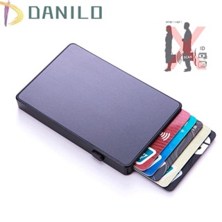 Danilo Rfid กล่องเก็บบัตรเครดิต ป้องกันการโจรกรรม