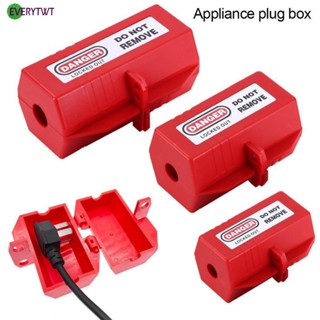 ⭐NEW ⭐Plug Lock Box Safety Tools Household Plug Industrial Plug Lock Lockout Box 1 Pc