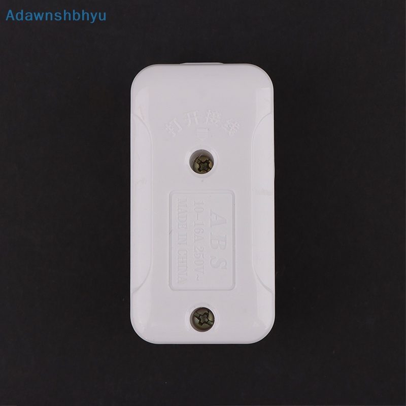 adhyu-สวิตช์ปุ่มกดเปิด-ปิด-ไฟ-led-6a-250v-สีขาว-สําหรับติดข้างเตียงนอน-ห้องโดยสาร