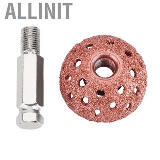 Allinit 38mm Tire  Grinding Head Coarse Grit Buffing Wheel with Linking Rod