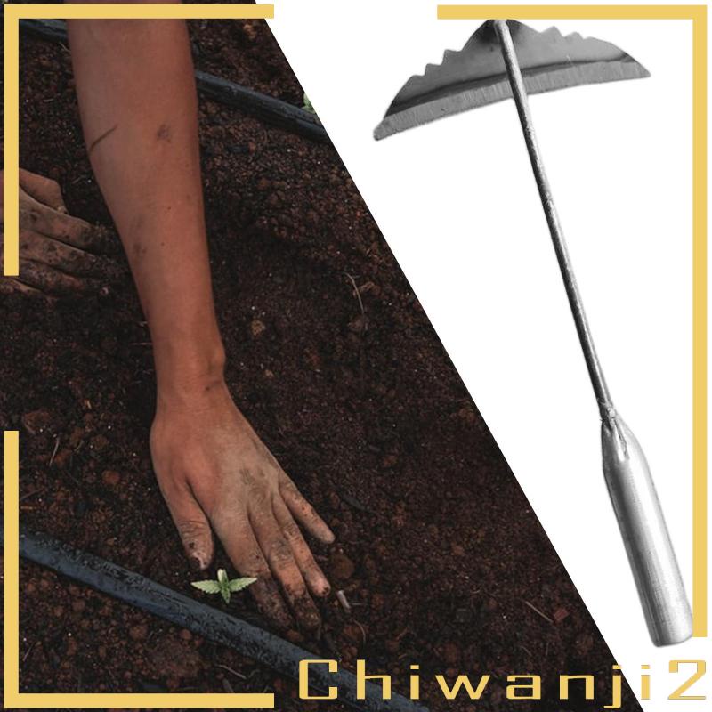 chiwanji2-loviver-จอบขุดดิน-ขุดคราด-เหล็ก-รูปดอกไม้-สําหรับปลูกพืชในสวน