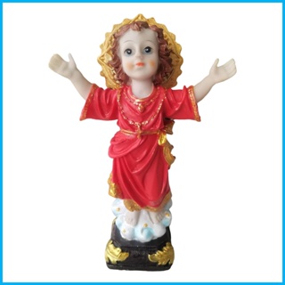 ฟิกเกอร์เรซิ่น รูปพระเยซู Divine Baby Jesus Divino Nino ขนาด 8 นิ้ว สําหรับเด็ก