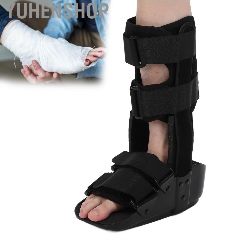 Yuhenshop Foot Calf Ankle Splint Support Brace Walking Boot Walker ...