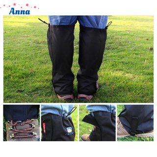 【Anna】Leg Gaiters Protection Shoes Cover Backpacking Hiking Mountain climbing