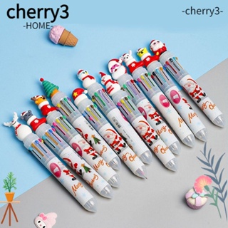 Cherry3 ปากกาลูกลื่น ลายต้นคริสต์มาส กวาง คริสต์มาส เครื่องเขียน 1 ชิ้น