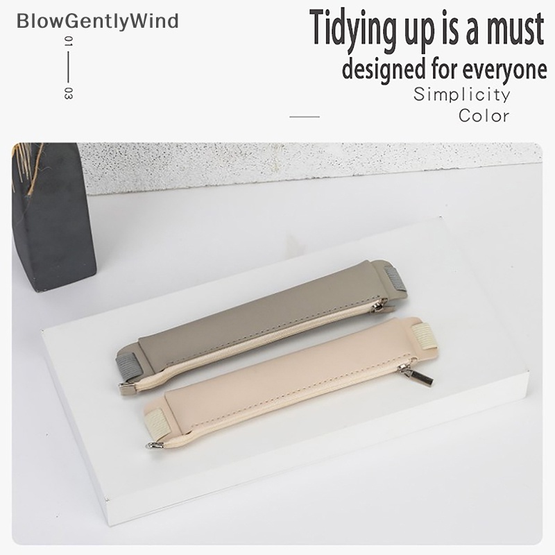 blowgentlywind-กระเป๋าดินสอ-หนัง-pu-แบบยืดหยุ่น-หน้าจอสัมผัส-สําหรับโน้ตบุ๊ก-bgw