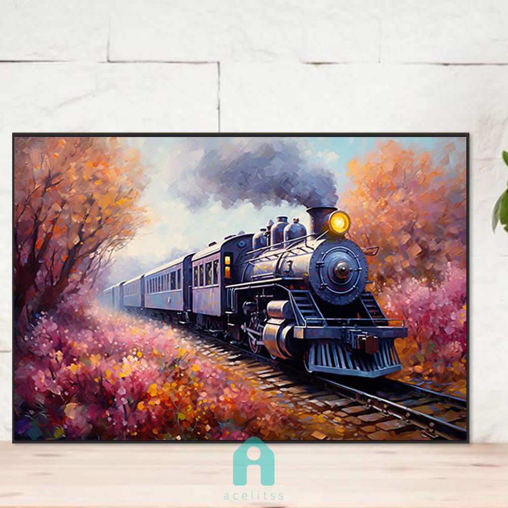 acelit-th-ภาพวาดปักเพชร-ทรงกลม-ลายรถไฟไอน้ํา-5d-ขนาด-60x40-ซม-diy-สําหรับตกแต่งบ้าน