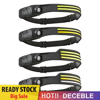 [Deceble.th] ไฟฉาย LED COB เซนเซอร์ USB สําหรับตั้งแคมป์กลางแจ้ง