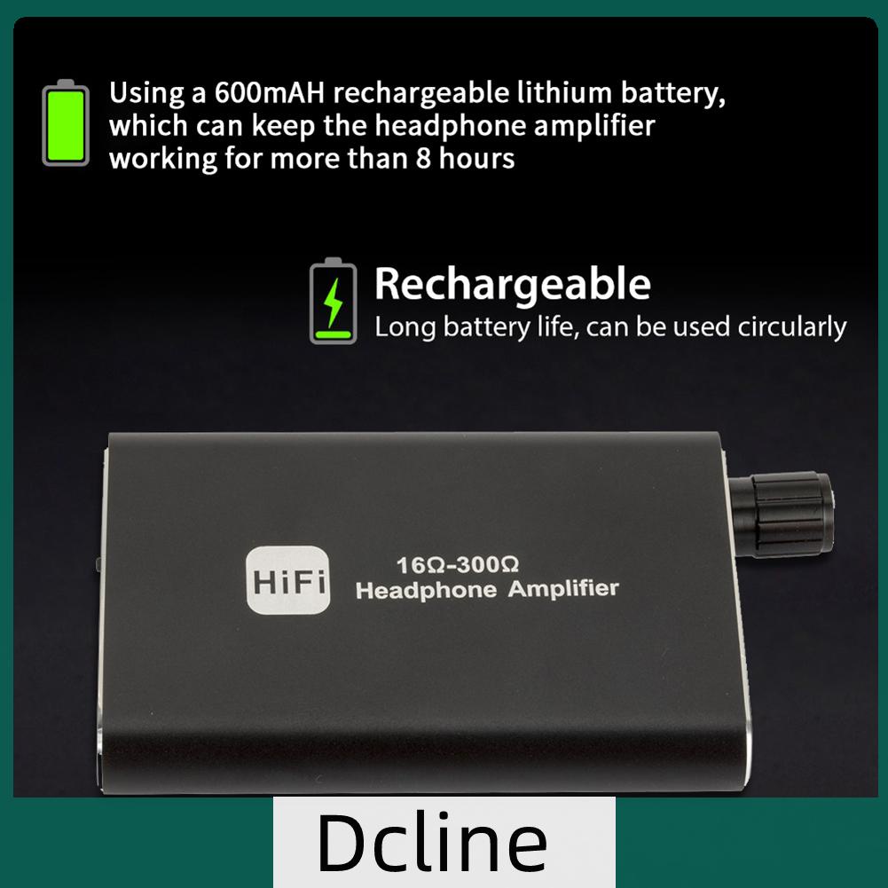 dcline-th-แอมป์เสียงแบตเตอรี่ลิเธียม-2-ระดับ-600mah-สําหรับคอมพิวเตอร์-mp3-mp4