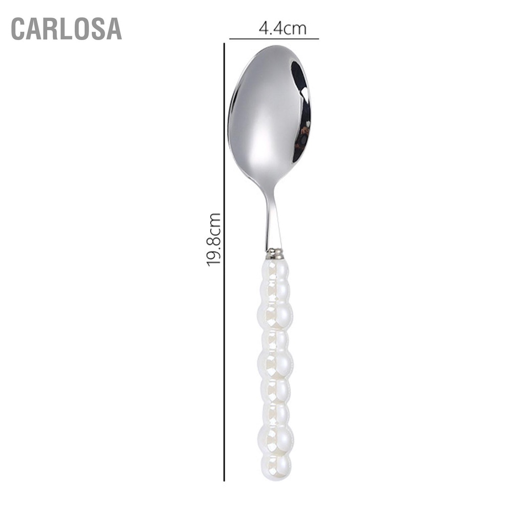 carlosa-flatware-ชุดช้อนส้อมช้อนส้อมมีดเครื่องครัวชุดเซรามิค-pearl-handles-สำหรับร้านอาหารบ้านโรงแรม