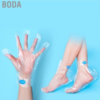 Boda Plastic Hand  Foot Sleeves Disposable Spa Covers Liners Preventing Dirty for Men Women